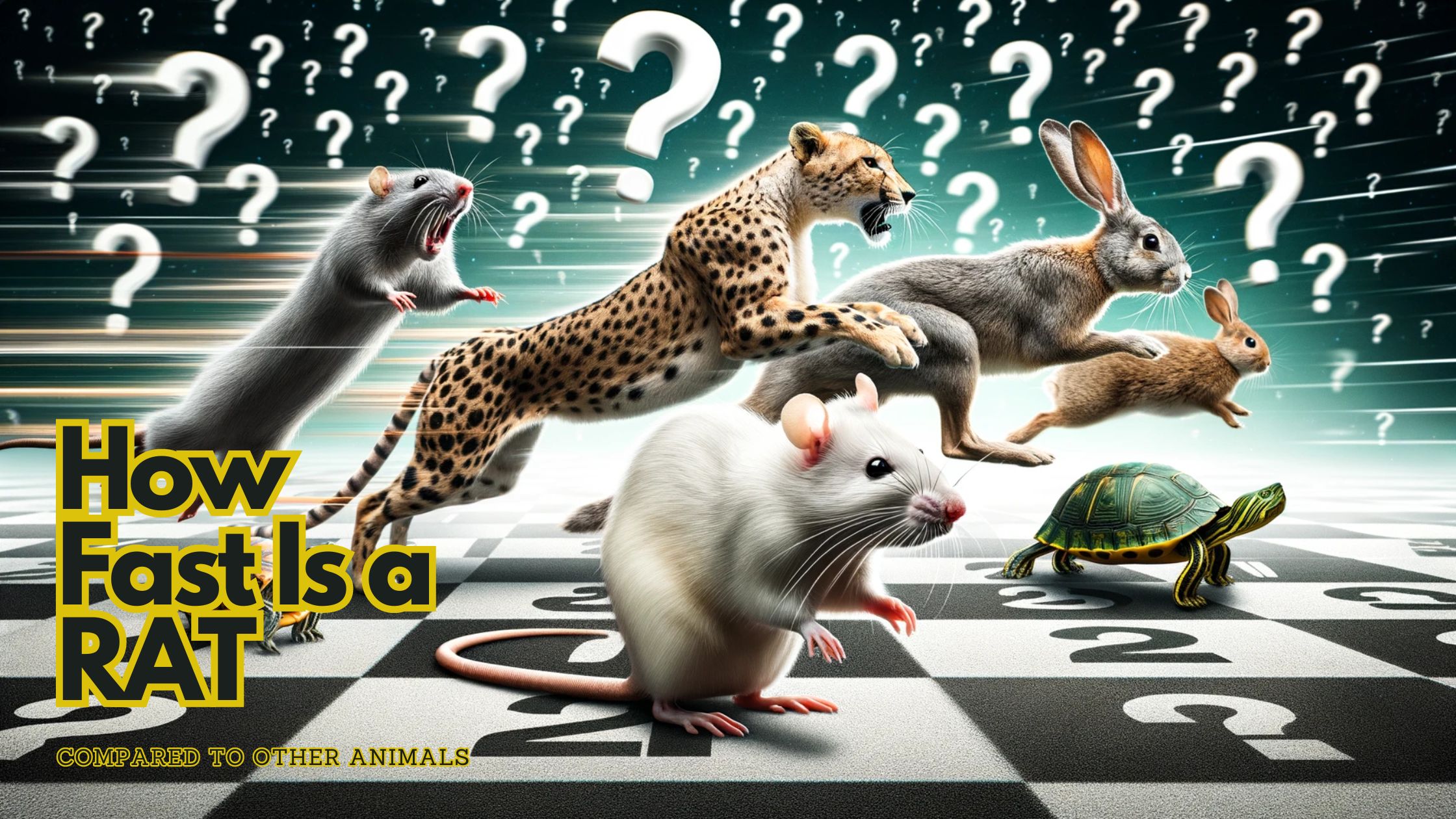 Mystery Of How Fast Can a Rat Run Compared to Other Animals?