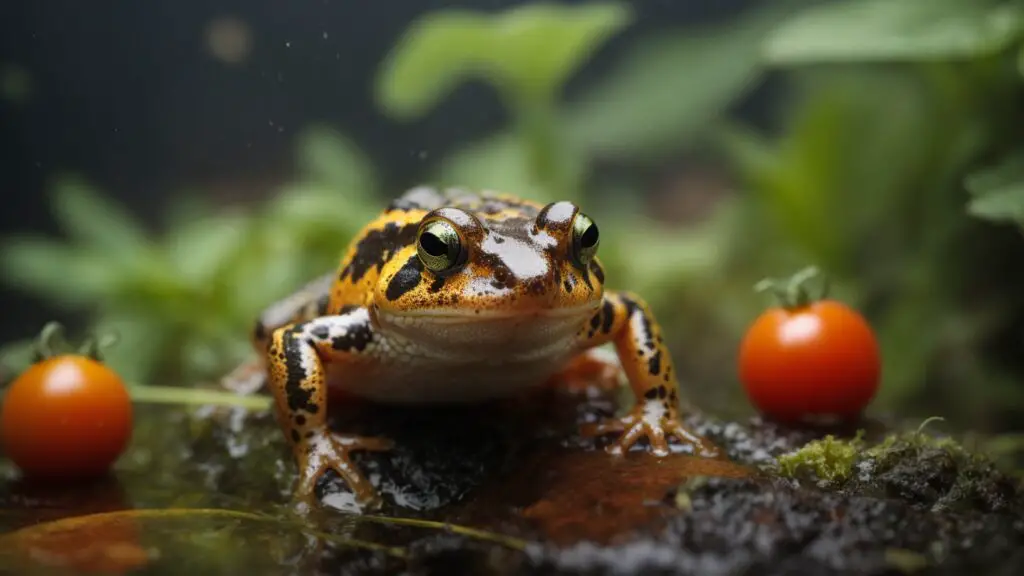 tomato frog in the wild