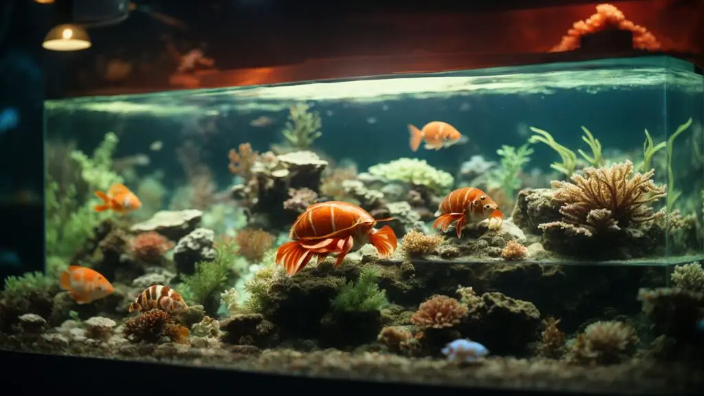 salt water aquarium for hermit crab