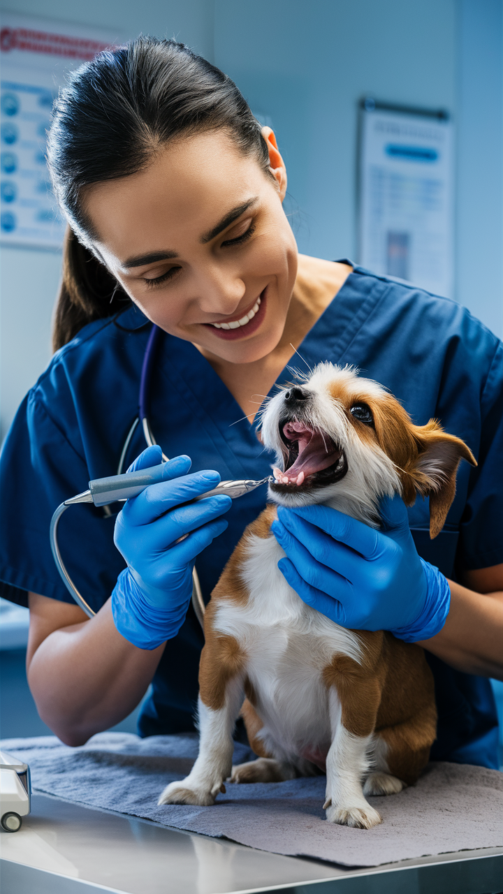 Dental Prophylaxis Dog Animal Hospital and Veterinary