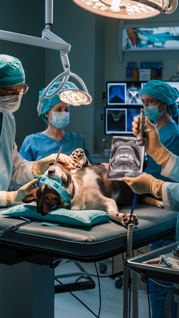 Dental Prophylaxis Dog Animal Hospital and Veterinary