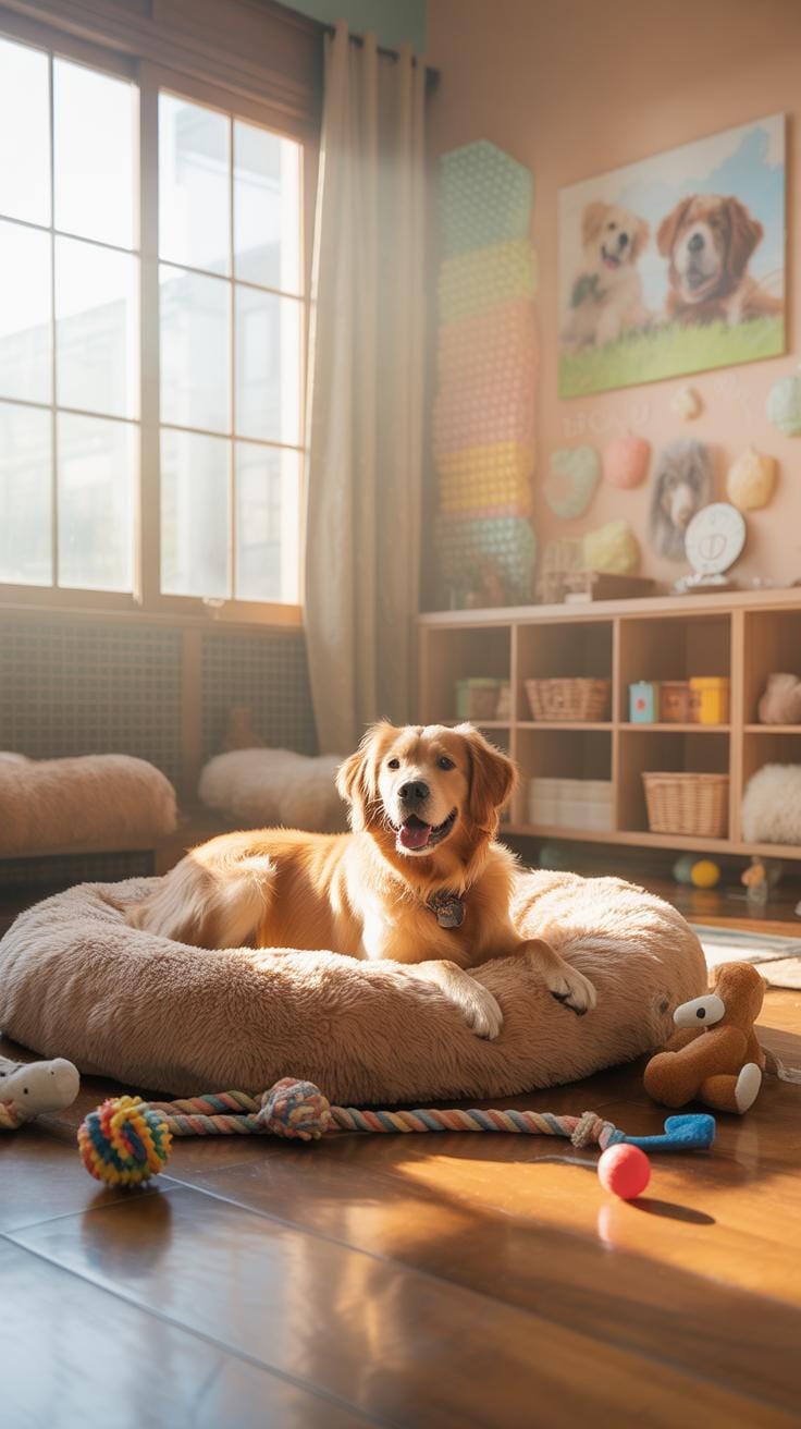 0016 1 a photorealistic interior of a cozy dog tH9XToodUTKDbVg5KDClfg U7SEZxASSb yIwXCOtwZ0g cover
