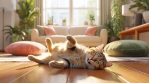 0099 1 a photorealistic image of a fluffy tabby oPa Jt1YV PCimnlv7QrA NRyhCAAnSEWs1yv3oz3Stg cover