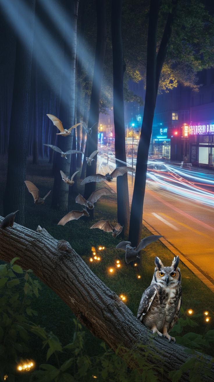 0155 1 a photorealistic night scene capturing a NlWo5tMSWny23hoeHIEkWg yEUqSLxCQjeYbdtzRO4Mkw cover