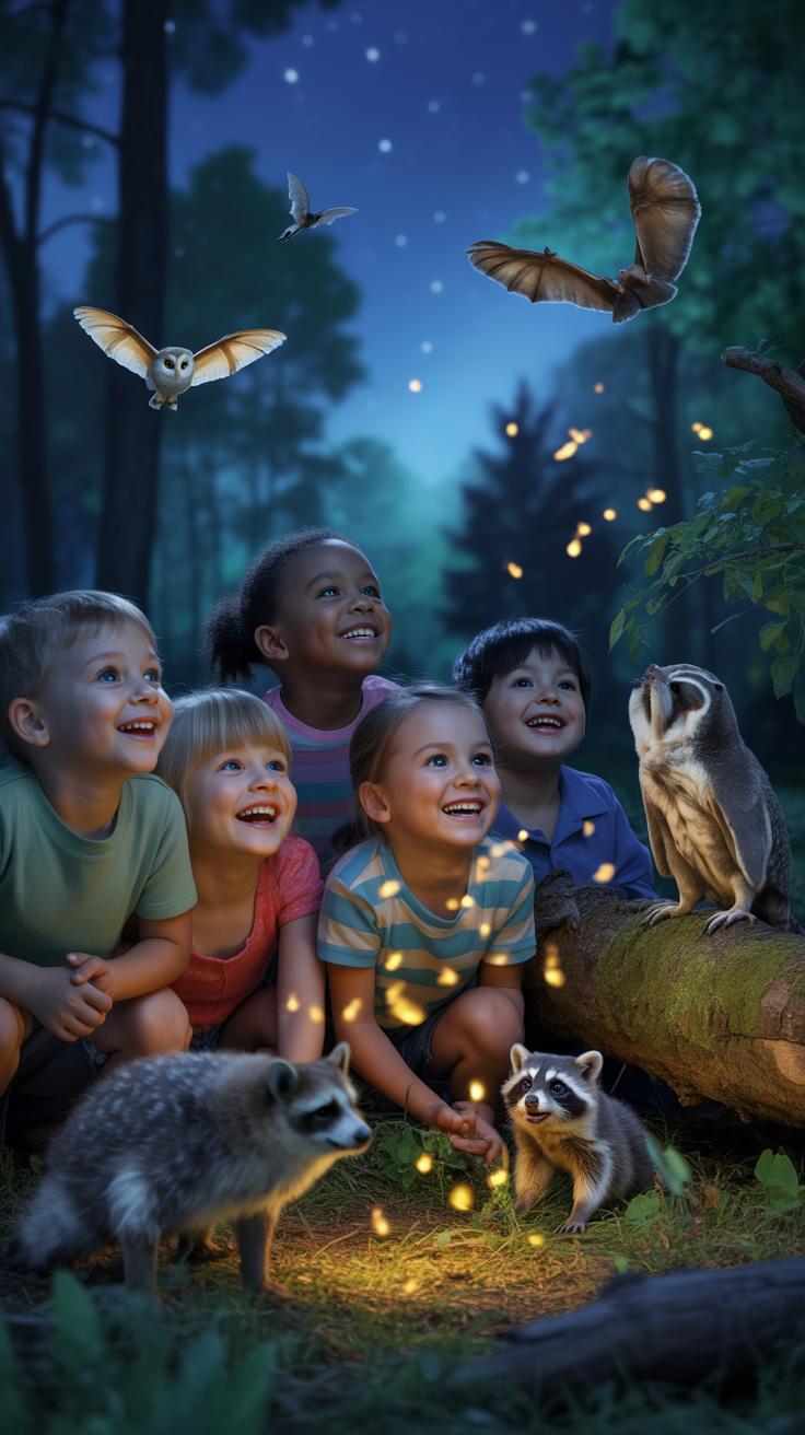 0158 1 a photorealistic nighttime forest scene LeZZ22v7UFuj7 0jS rDyA 03qjJanBRfeBxIsQ4IYPRw cover