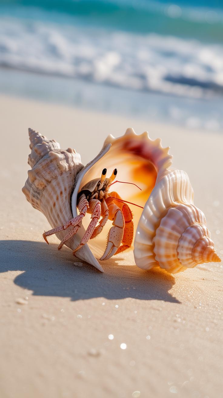 0213 1 a photorealistic image of a hermit crab T6Snrq IW2uqbWGsju1q1g jWicvaYFRsCFn Hj 5CI2A cover